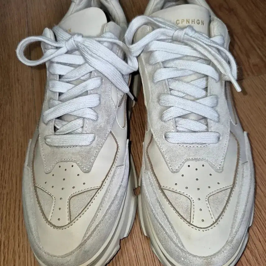 [BUNJANG] Copenhagen Studios Sneakers White/Gray 5cm Height-Increasing / 코펜하겐스튜디오 스니커즈 화이트/그레이5cm키높이스니커