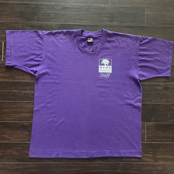[BUNJANG] Vintage MPRD Staff T-Shirt Single Stitch XL / [XL] 미국 빈티지 싱글스티치 M.P.R.D 스태프 티셔츠