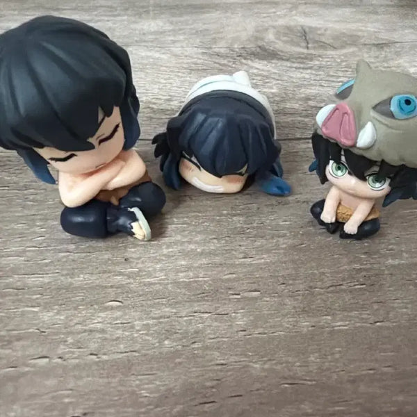 [BUNJANG] Demon Slayer Inosuke Gacha Figure Bundle Set / 귀멸의 칼날 이노스케 가챠 일괄 판매
