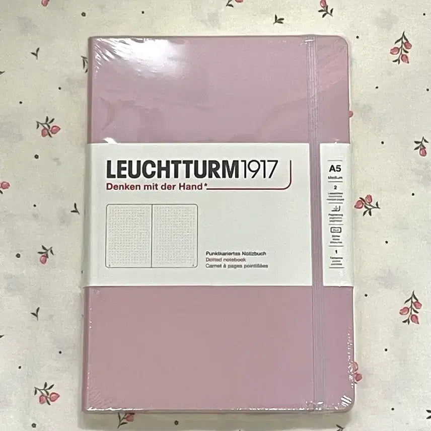 [BUNJANG] ロイテム A5 Hard Powder Dot Notebook / (새상품) 로이텀 a5 하드 파우더 도트