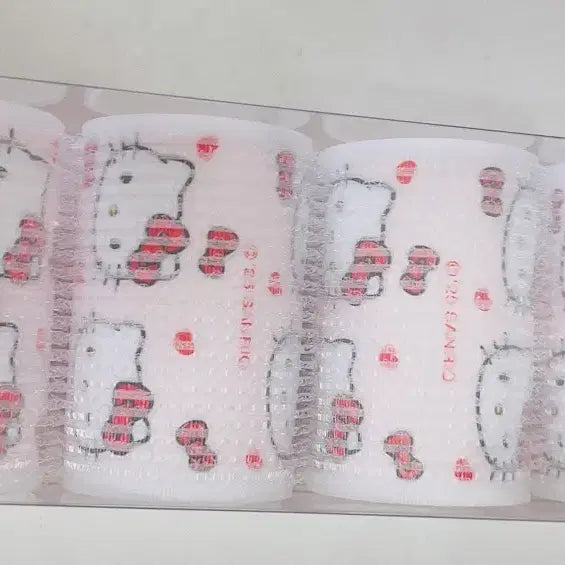[BUNJANG] Hello Kitty Roller Set (4 Pieces) / 헬로키티 롤러 4개 세트