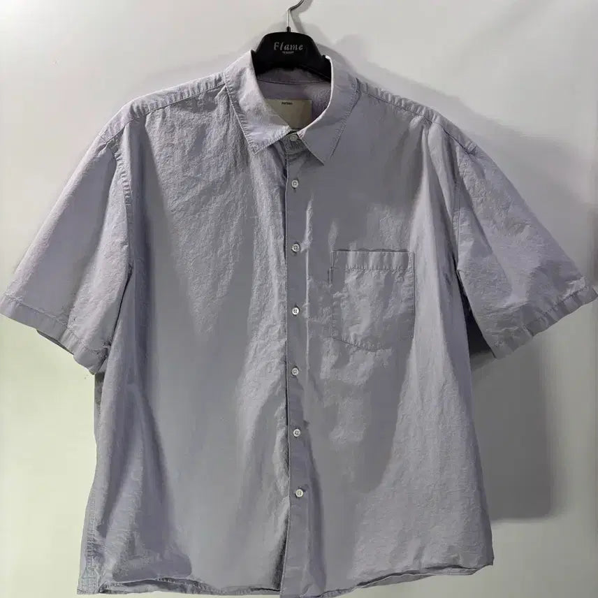 [BUNJANG] POTTERY Light Purple Short-Sleeve Shirt FREE / [FREE] 포터리(POTTERY) 라이트 퍼플 반팔 셔츠 3.9