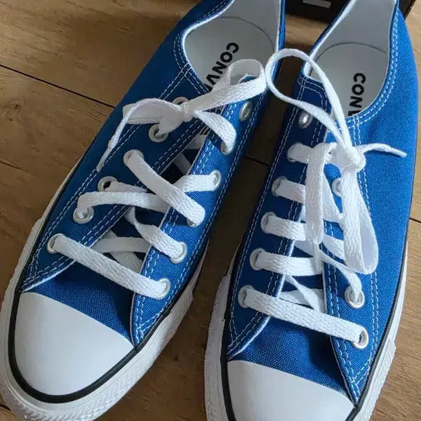 [BUNJANG] Converse Chuck Taylor All Star Seasonal Color Snorkel Blue Low Canvas Shoes / 척테일러 올스타 시즈널 컬러 스노클 블루 로우 캔버스화 135514C