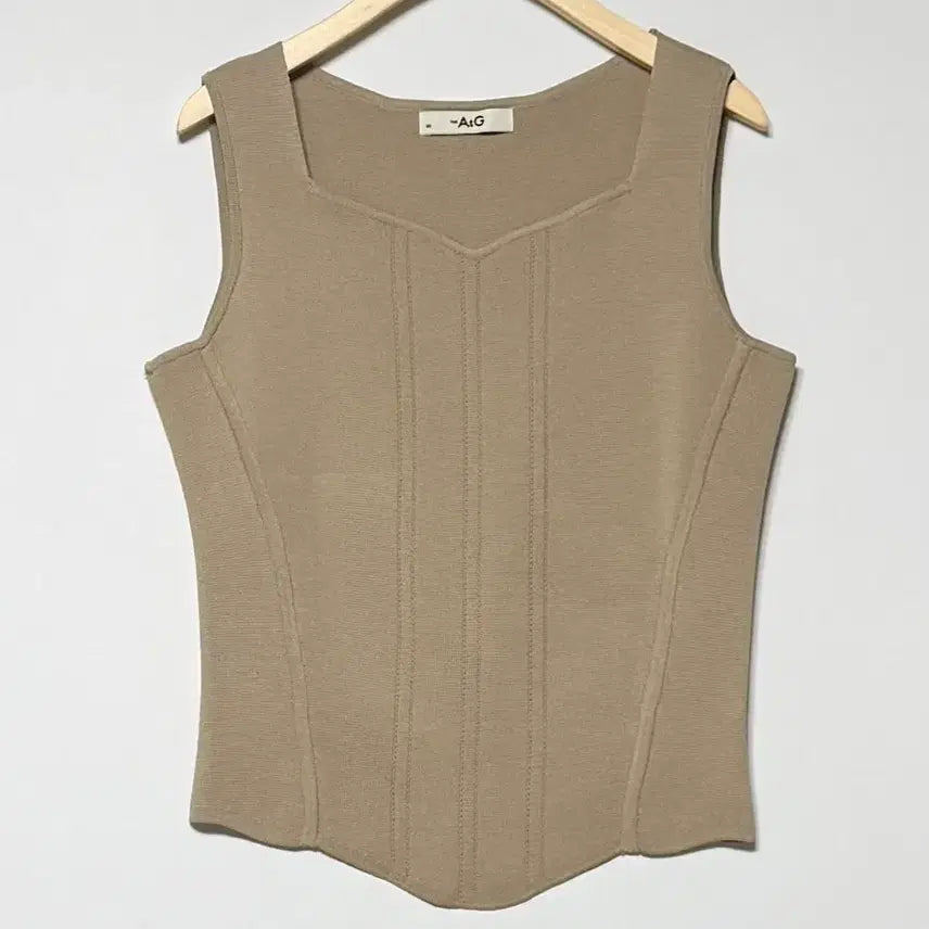 [BUNJANG] The Edge Knit Tank Top / 더엣지 니트 나시