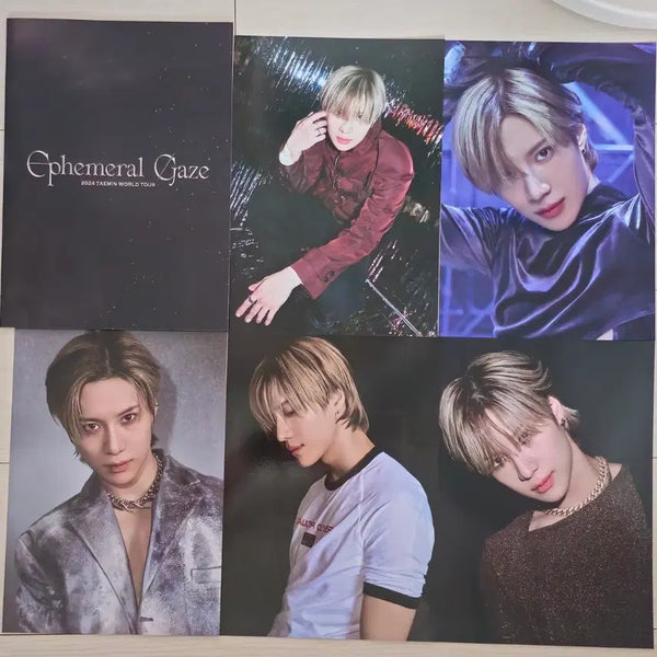 [BUNJANG] SHINee Taemin Ephemeral Gaze World Tour Mini Poster Set / 샤이니태민 시선콘굿즈 미니포스터세트