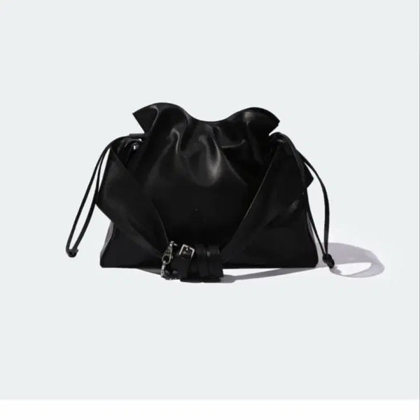 [BUNJANG] YOOX Telephone Bag Medium Black / 유지 텔레폰 백 미디움 블랙