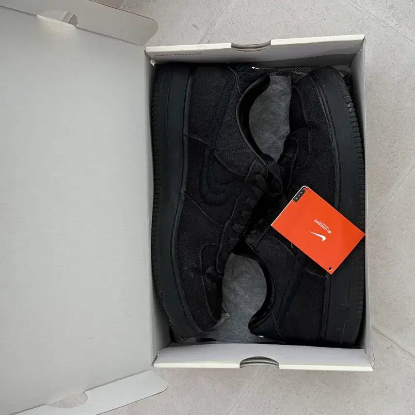 [BUNJANG] Nike x Stussy Air Force 1 Low Black (295) / [295] 나이키 스투시 나투시 에어포스1 블랙