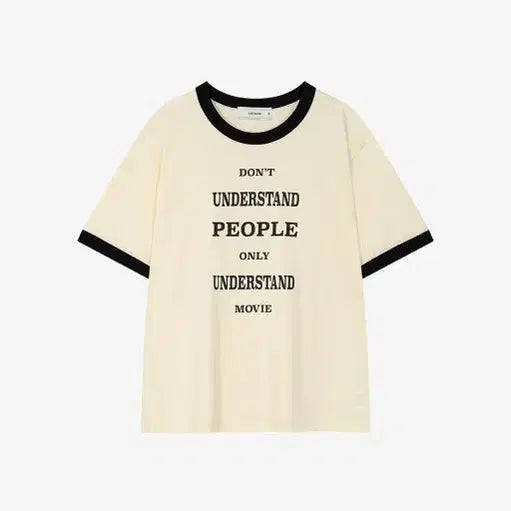 [BUNJANG] Wavy ness Movie Ringer T-shirt L Size New / 웨이비니스 무비 링거티 L사이즈 새제품