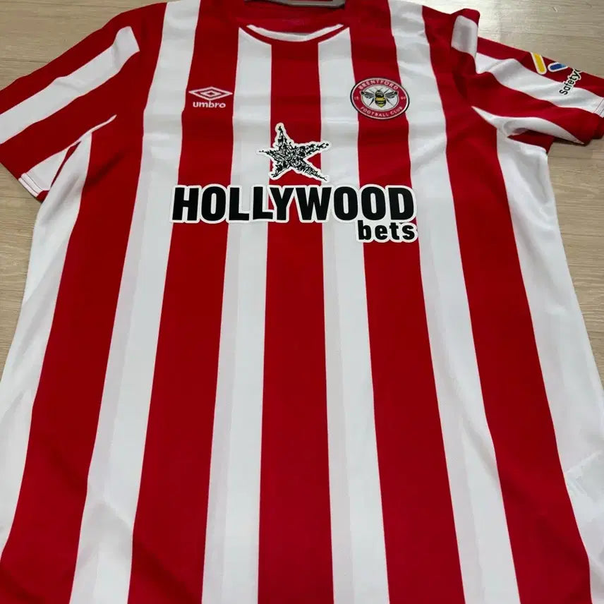[BUNJANG] Brentford FC Plain Jersey XXL / 브렌트포드 노마킹 유니폼 팝니다.