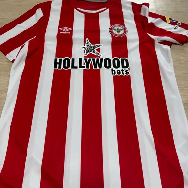 [BUNJANG] Brentford FC Plain Jersey XXL / 브렌트포드 노마킹 유니폼 팝니다.