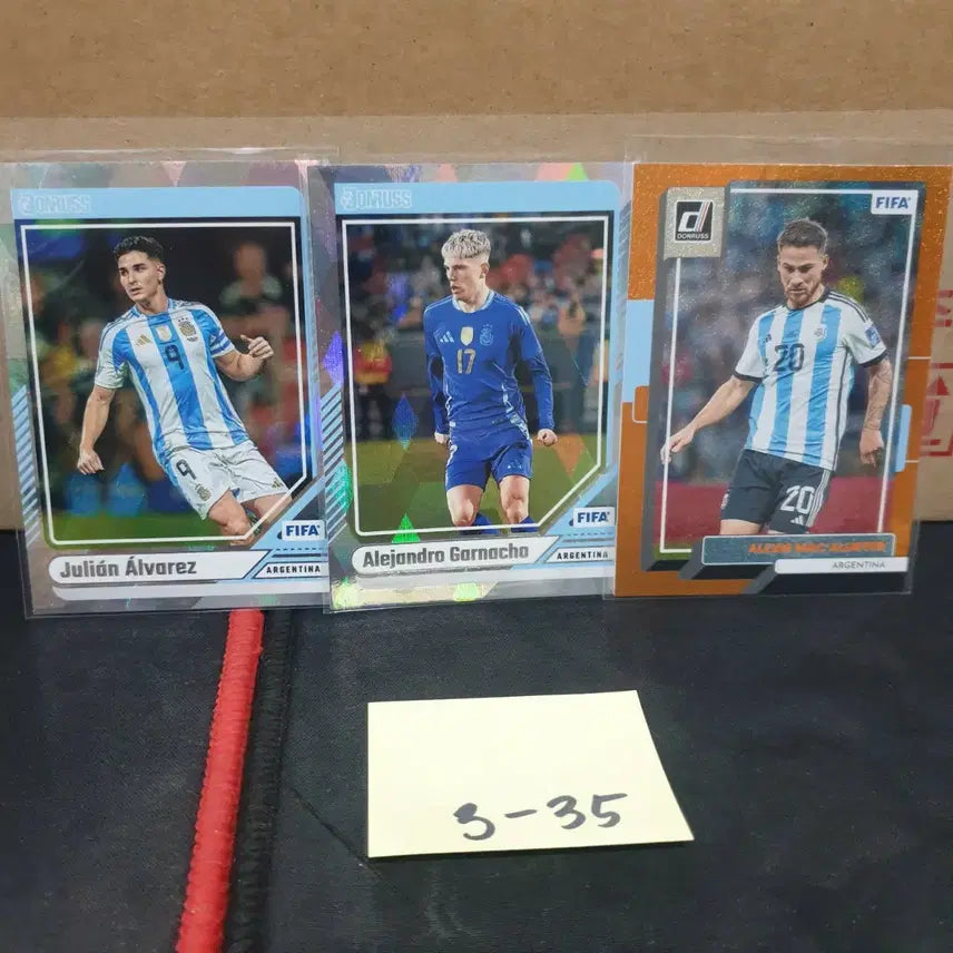 [BUNJANG] Panini Donruss Argentina Soccer Card Paper Peril / 파니니 돈러스 아르헨티나  축구카드