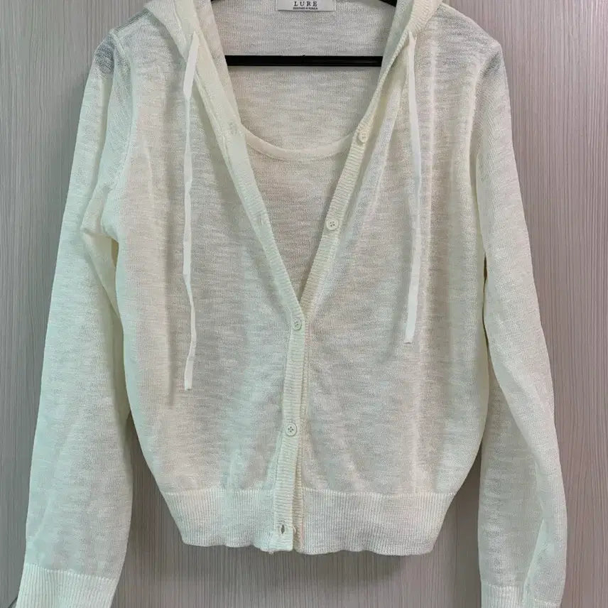 [BUNJANG] Maybe Baby Hooded Cardigan Cream / 메이비베이비 후드 가디건 크림