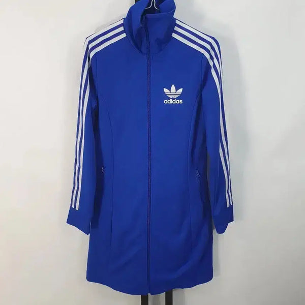 [BUNJANG] Adidas Europa Track Top Jersey Dress / 아디다스 유로파 원피스 져지 드레스 트랙탑 블루 파흰 95