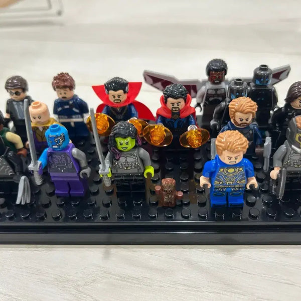 [BUNJANG] LEGO Marvel Minifigure Bundle Set + Clear Case / 레고 마블 미니피규어 일괄판매 + 투명 케이스