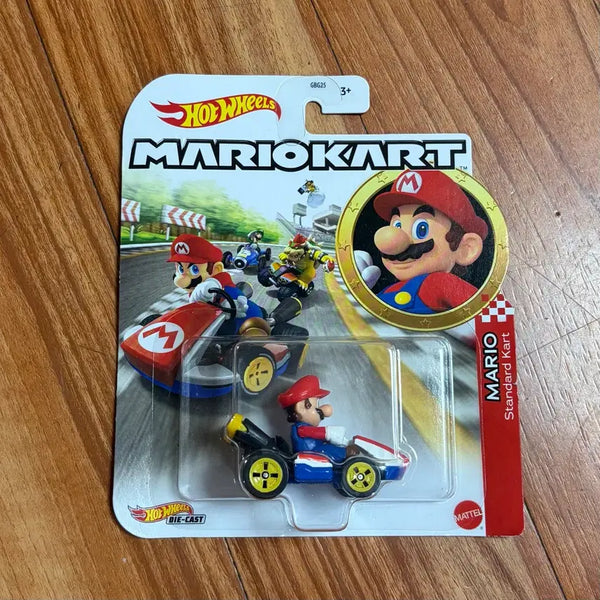 [BUNJANG] Hot Wheels Mario Kart Mario Standard Kart Die-cast Miniature Car / 핫휠 마리오카트 마리오 스탠다드 카트 미니카 다이캐스트