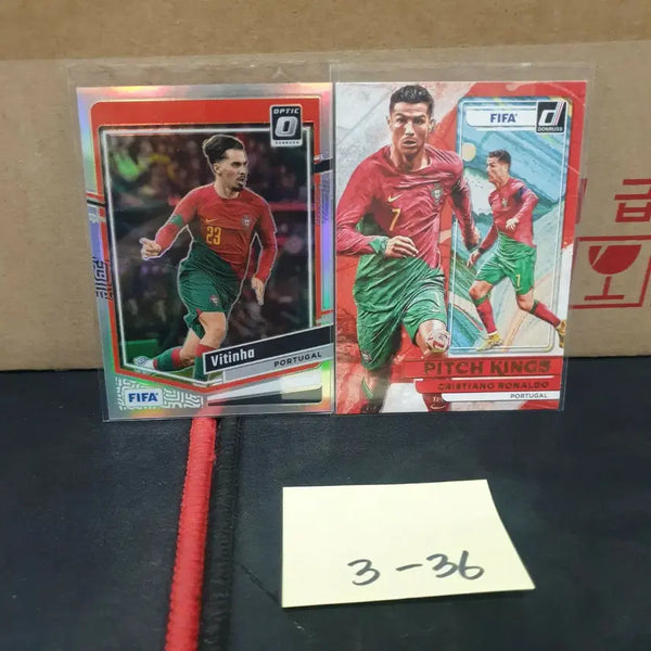 [BUNJANG] Panini Donruss Portugal Football Card Optic Holo & Paper Insert (Ronaldo) / 파니니 돈러스 포르투칼  축구카드