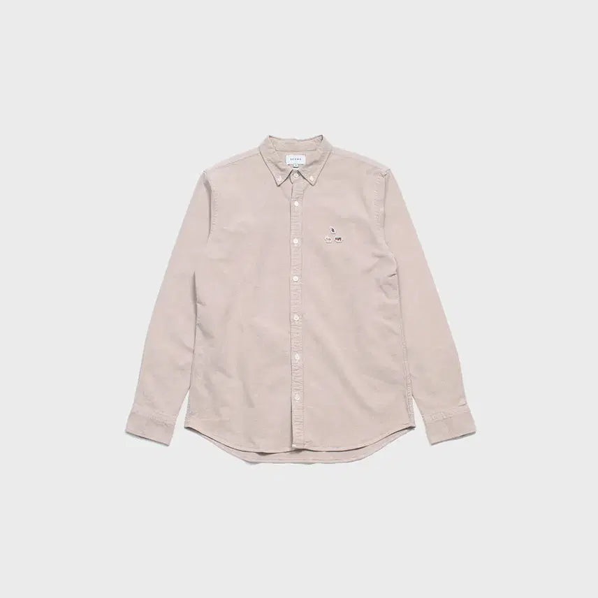 [BUNJANG] BEAMS Cotton Blend Long Sleeve Shirt / BEAMS 셔츠