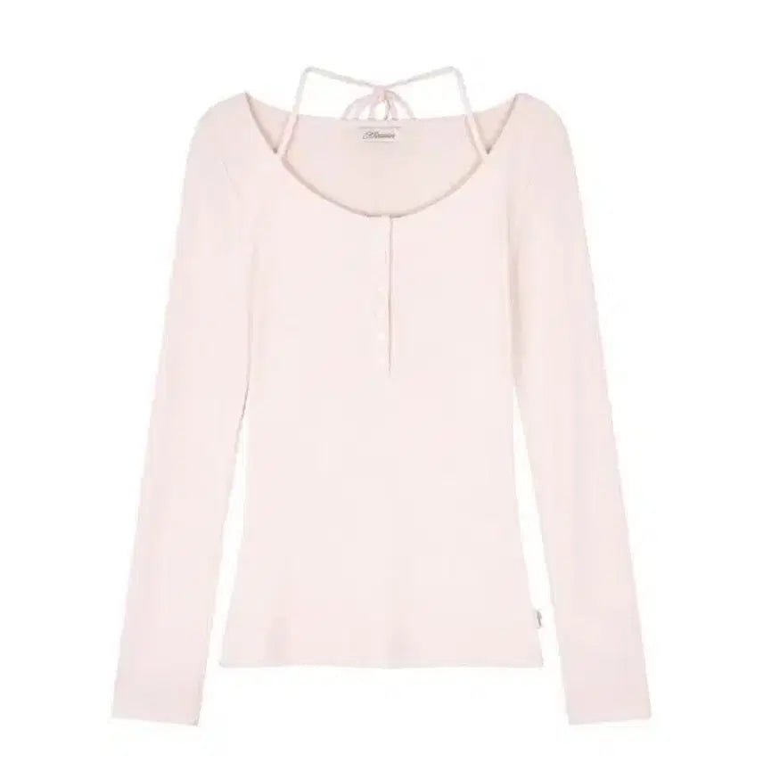 [BUNJANG] Clissier Bella Long Sleeve T-Shirt Pink / (새상품) 클리시어 벨라 긴팔 핑크 프리따