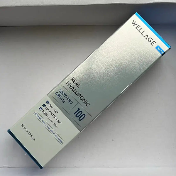 [BUNJANG] Wellage Real Hyaluronic Soothing Cream 80ml / 웰라쥬 리얼 히알루로닉 수딩 크림