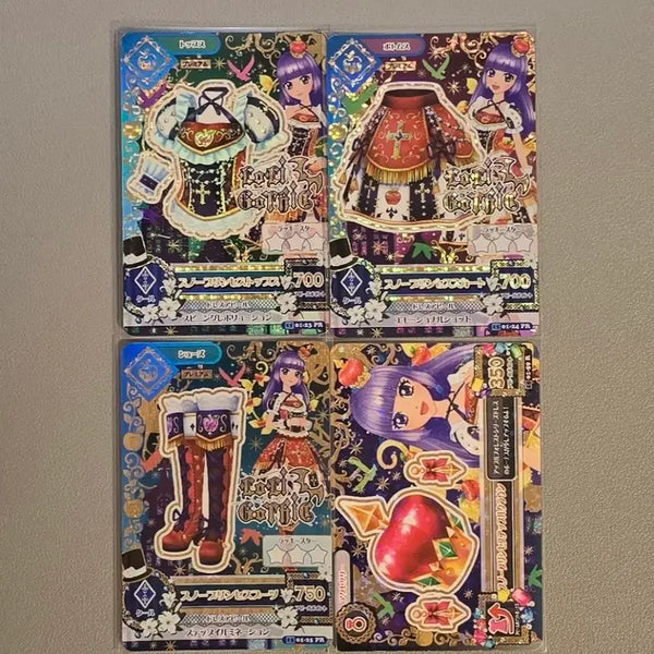 [BUNJANG] Aikatsu! Snow Princess Japanese Edition Full Set Trading Cards / 아이카츠 스노우프린세스 일판 프레 스미레 리라 로리고딕 아이엠스타 카드