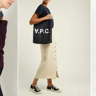 [BUNJANG] A.P.C. Laur Denim Eco Bag / 새상품 A.P.C. 로르 데님 에코백