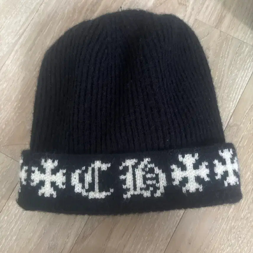 [BUNJANG] Chrome Hearts Big Daddy Cashmere Beanie Black / 크롬하츠 빅 대디 캐시미어 비니 블랙
