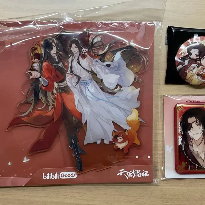 [BUNJANG] Heaven Official's Blessing Taiwan Pop-up Acrylic Stand & Can Badge - Huasheng / 천관사복 대만팝업 아크릴스탠드 캔뱃지 화성 사련