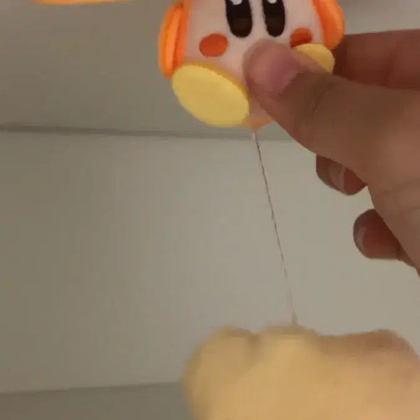 [BUNJANG] Orange Kirby Charm / 주황색 커비 키링