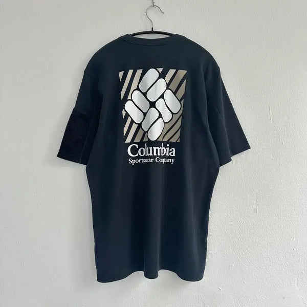 [BUNJANG] Columbia CSC Color Block T-Shirt / 컬럼비아 CSC 컬러블록 반팔티셔츠