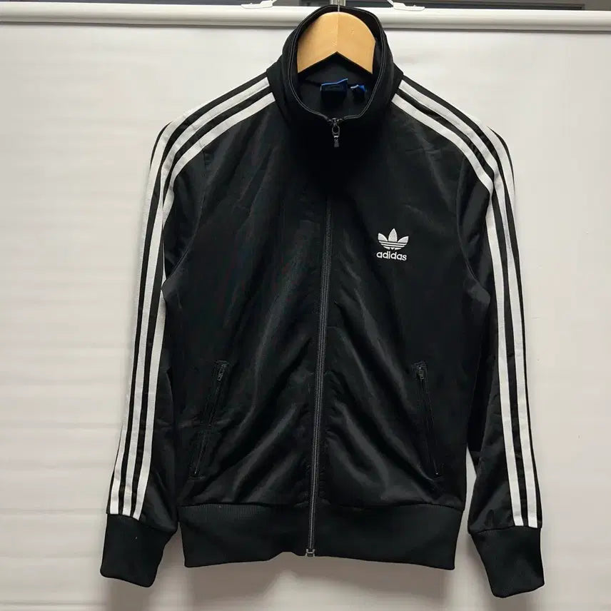 [BUNJANG] Adidas Firebird Back Logo Women's Black Track Top Jersey / [정품/95] 아디다스 파이어버드 백로고 여성용 블랙 트랙탑 져지