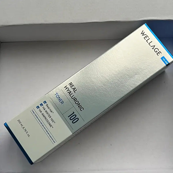 [BUNJANG] Wellage Real Hyaluronic Toner 200ml / 웰라쥬 리얼 히알루로닉 토너
