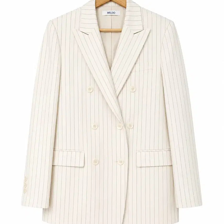 [BUNJANG] Double Button Jacket Set / 미착용) 자켓