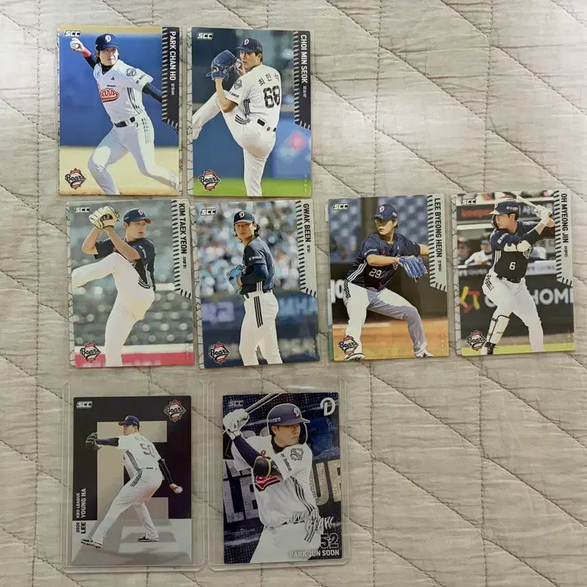 [BUNJANG] Doosan Bears KBO Baseball Player Cards Bundle Set / KBO 2026 야구선수 두산 카드 일괄 판매