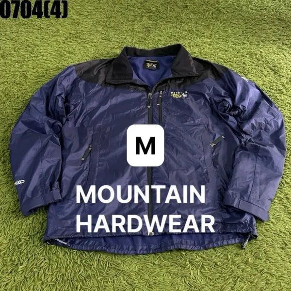 [BUNJANG] Mountain Hardwear Windbreaker Jacket Navy Vintage / [M] 마운틴하드웨어 | 바람막이 자켓 네이비 빈티지 만원 0704