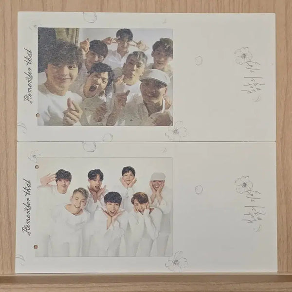 [BUNJANG] BTOB "The Beat" Spring Memory Group Photocard Set / 비투비 봄날의기억 단체포카 세트