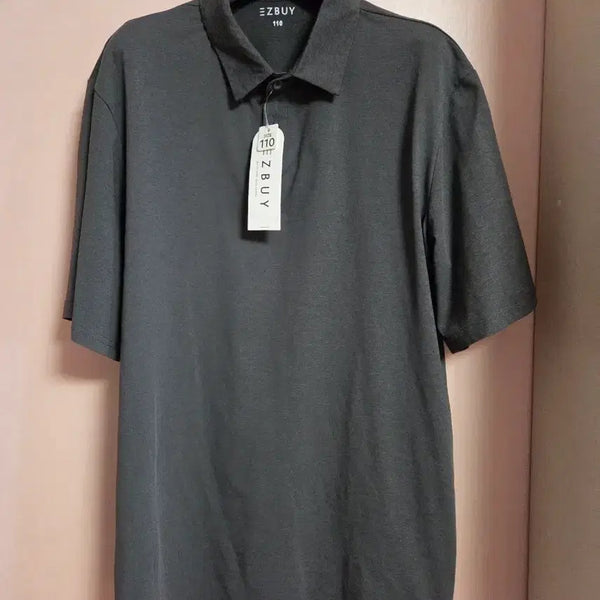 [BUNJANG] Easybuy Short Sleeve Polo Shirt Dark Grey Size 110 / 새상품)이지바이 반팔 카라티 110 다크그레이