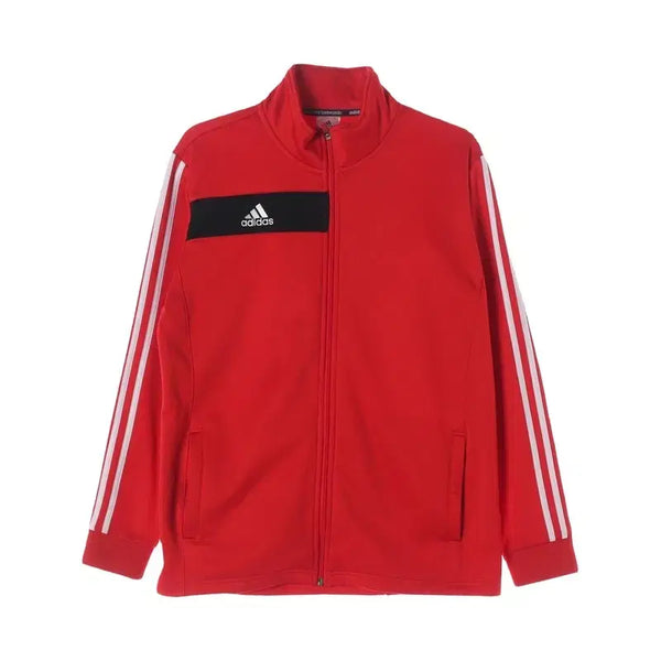 [BUNJANG] Adidas Men's Poly Logo Zip-Up Jersey / 아디다스 (MEN - L) 폴리 로고 집업 저지