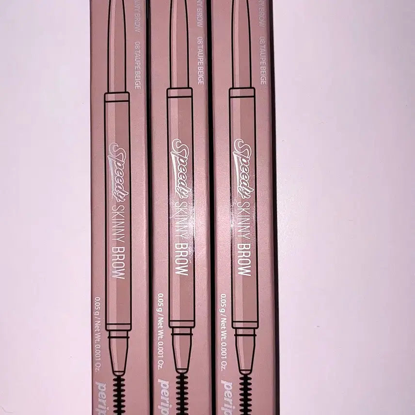 [BUNJANG] Peripera Speedy Skinny Brow 08 Taupe Beige 3-Piece Set / 페리페라 스피디 스키니 브로우 08 토프베이지 3개입 새 상품 일괄