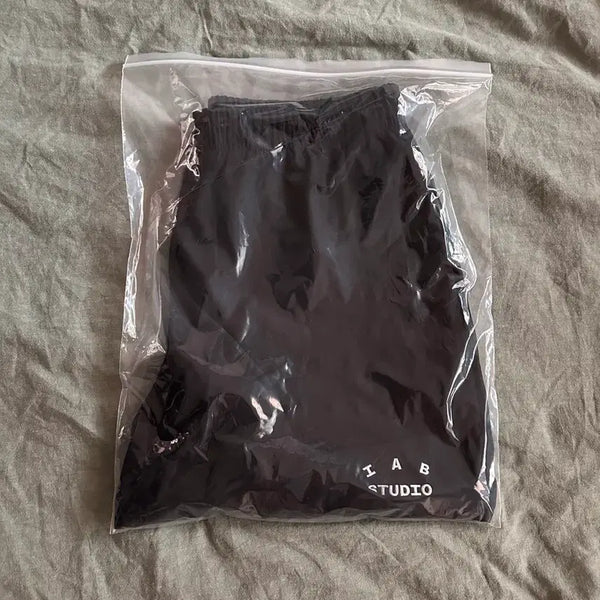 [BUNJANG] IAB Studio Black Shorts L / IAB Shorts Black(아이앱 블랙 반바지) L