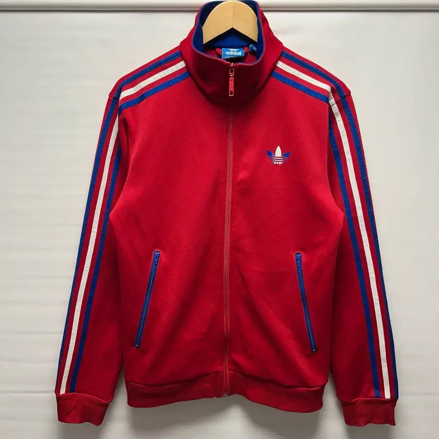 [BUNJANG] Adidas Originals Firebird Red Track Top Jersey 95 / [정품/95] 아디다스 파이어버드 오리지날 레드 트랙탑 져지