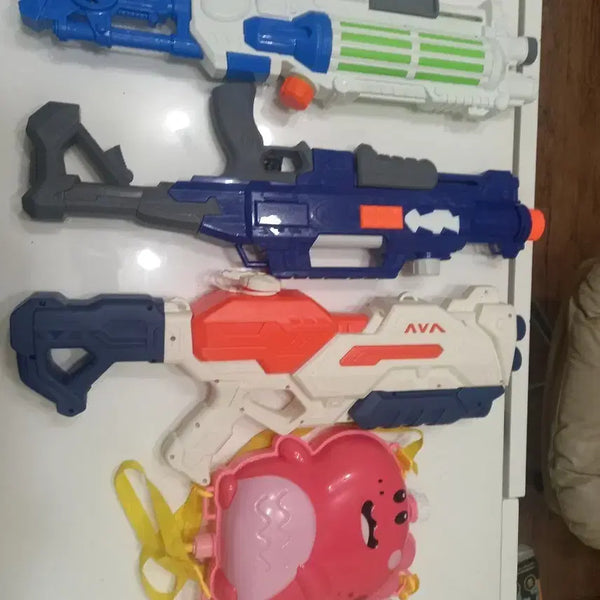 [BUNJANG] Water Gun Bundle Set (4 Pieces) / 송크란&워터밤. 물총4개. 일괄. 2만원에. 판매
