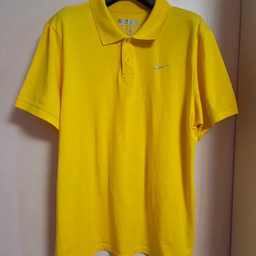 [BUNJANG] Nike Golf Men's Short Sleeve Polo Shirt Yellow XL / 나이키 골프 반팔 카라티 옐로우