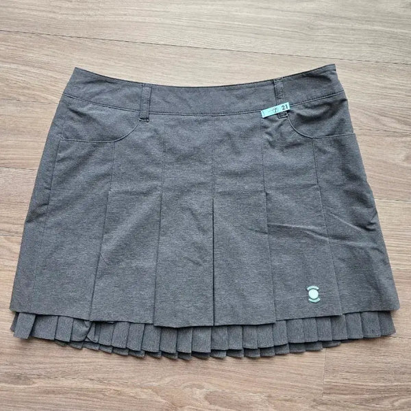 [BUNJANG] WANGLE Grey Pleated Skirt Size 67 / WANGLE 그레이 플리츠 스커트 67
