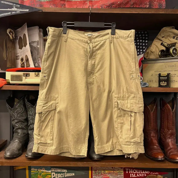 [BUNJANG] Levi's Workwear Cargo Bermuda Shorts / 리바이스 워크웨어 카고 버뮤다 쇼츠 하프 팬츠 N1899