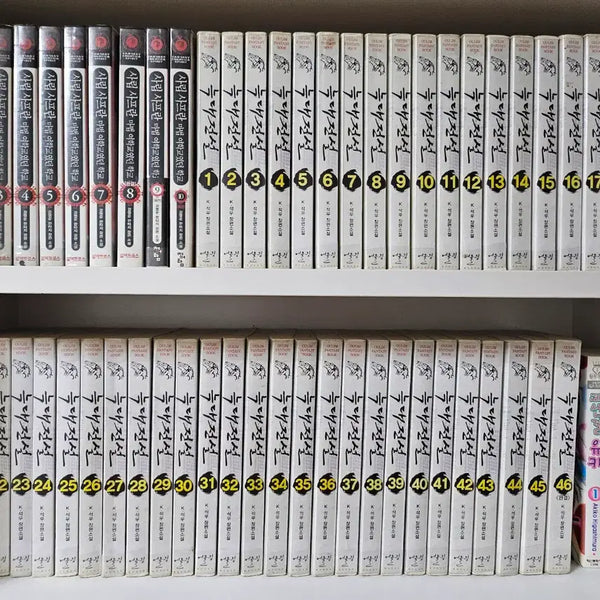 [BUNJANG] The Wolf's Legend Complete Series (Volumes 1-46) Novels / [소설책/중고]늑대전설 1~46권(완결)/무료배송