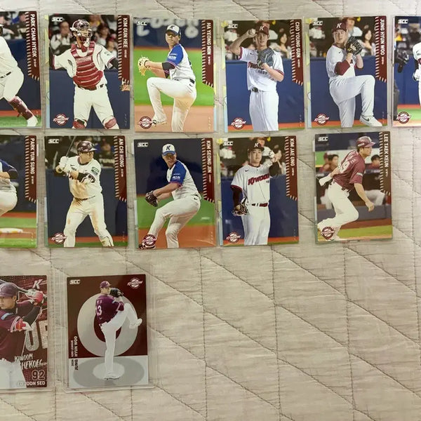 [BUNJANG] Kiwoom Heroes Baseball Player Trading Cards Bundle Set / KBO 2026 야구선수 키움 카드 일괄 판매