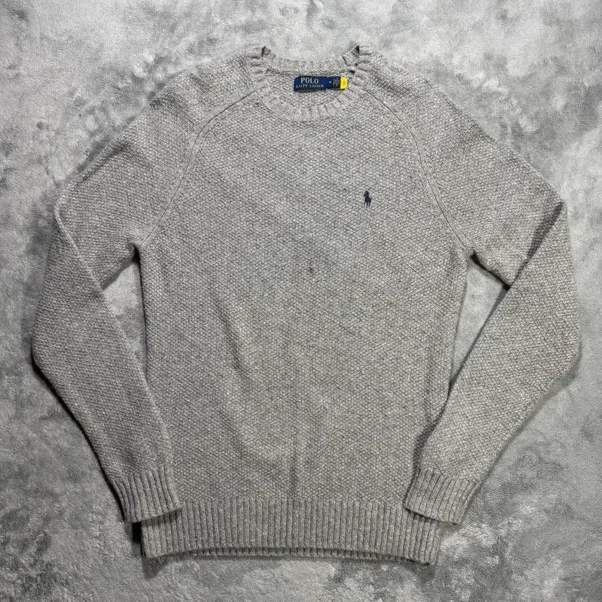 [BUNJANG] Polo Ralph Lauren Grey Knit M / [M]폴로랄프로렌 그레이 니트