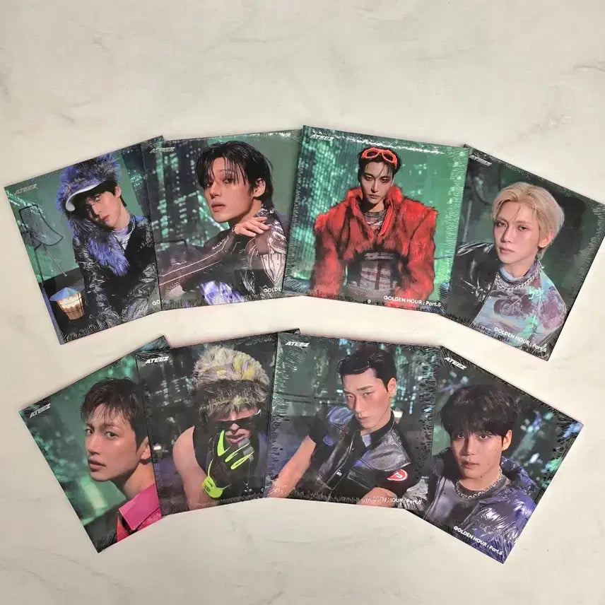 [BUNJANG] ATEEZ Golden Hour Part.5 Digipak Set (Sealed) / 현물 에이티즈 골든아워 파트5 미개봉앨범 디지팩 세트