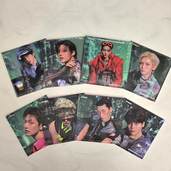 [BUNJANG] ATEEZ Golden Hour Part.5 Digipak Set (Sealed) / 현물 에이티즈 골든아워 파트5 미개봉앨범 디지팩 세트