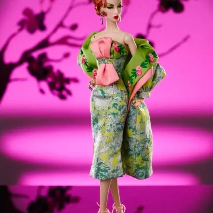 [BUNJANG] Monogram Outfit Set Top Dress Jacket for Poppy Parker Fashion Royalty / 모노그램 의상 세트